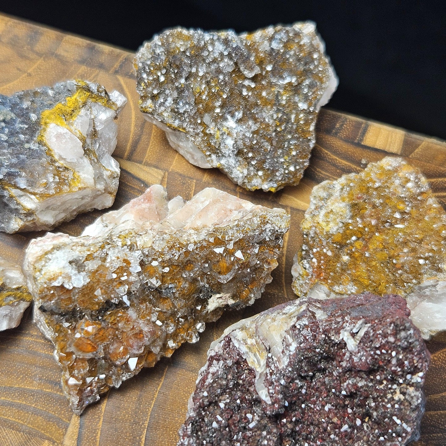 Manganese Druzy Crystal Cluster