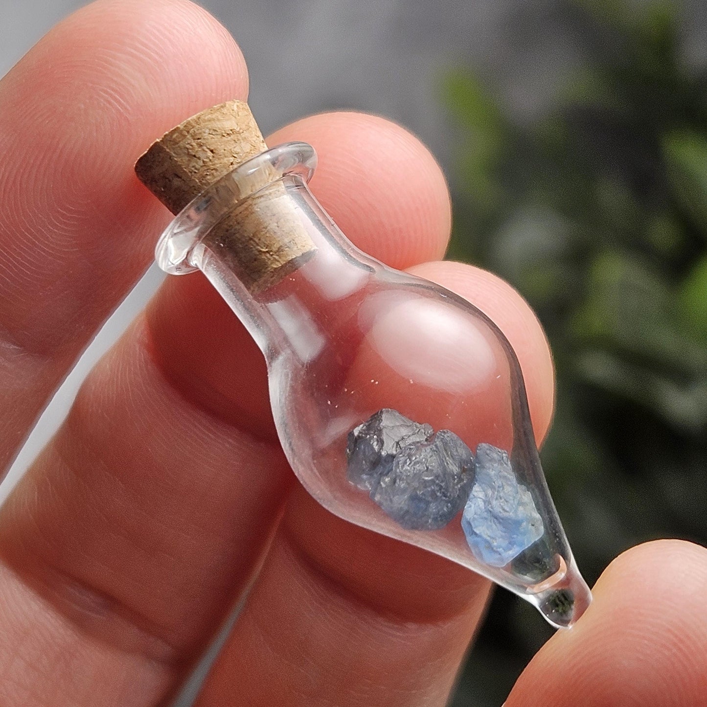Blue Spinel Crystals