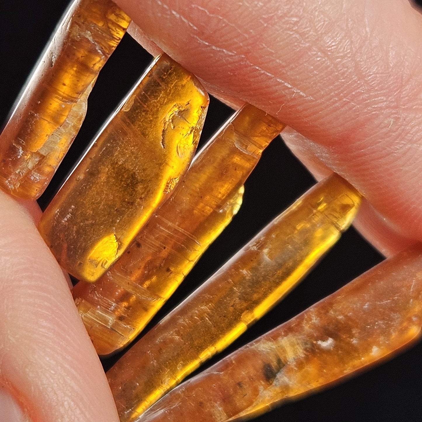 Polished Orange Kyanite