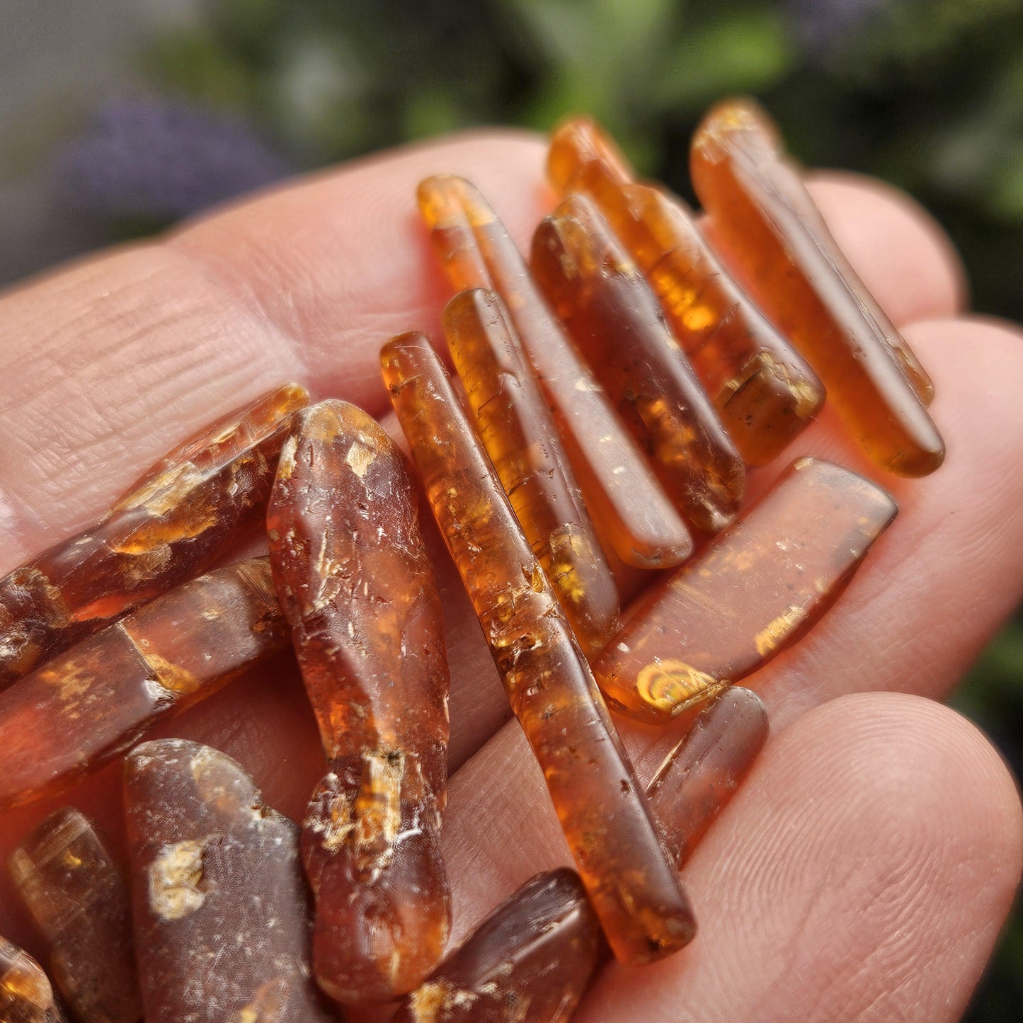 Polished Orange Kyanite