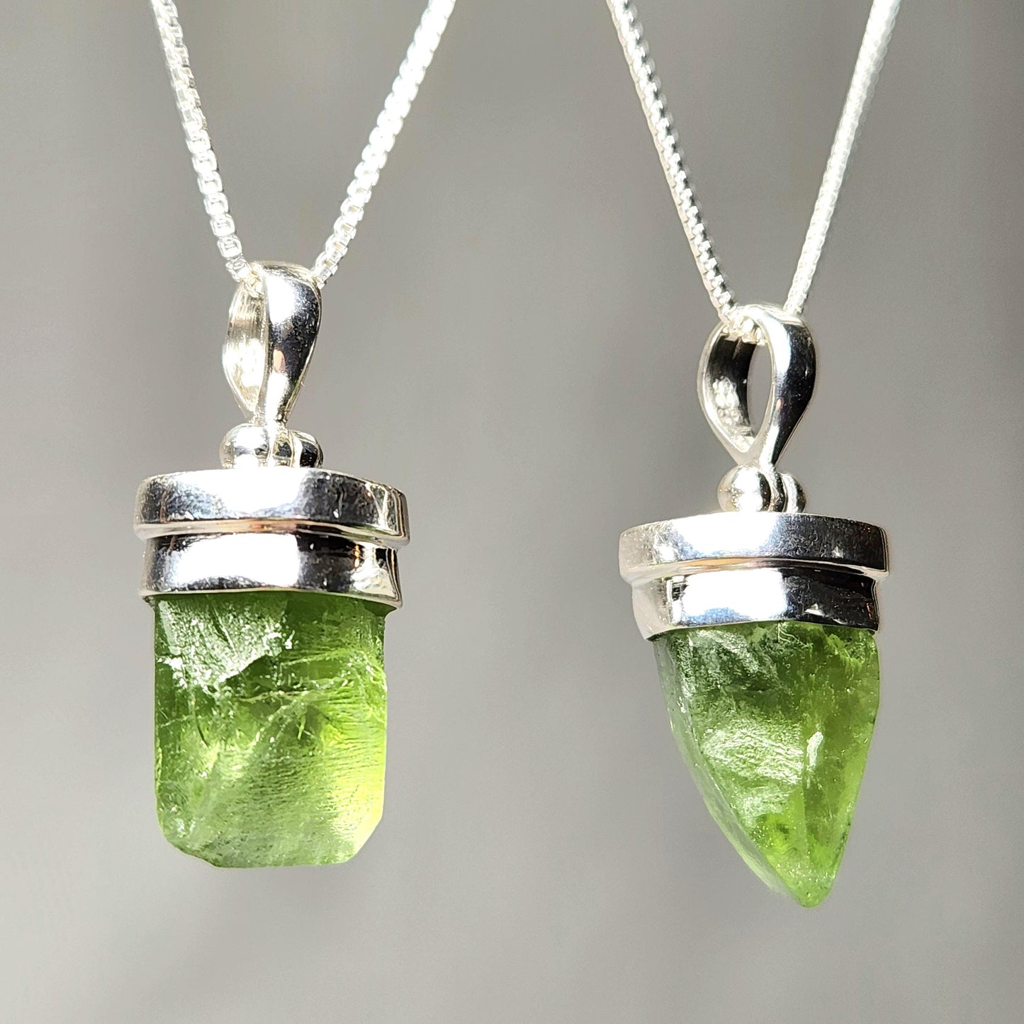 Terminated Peridot Pendant