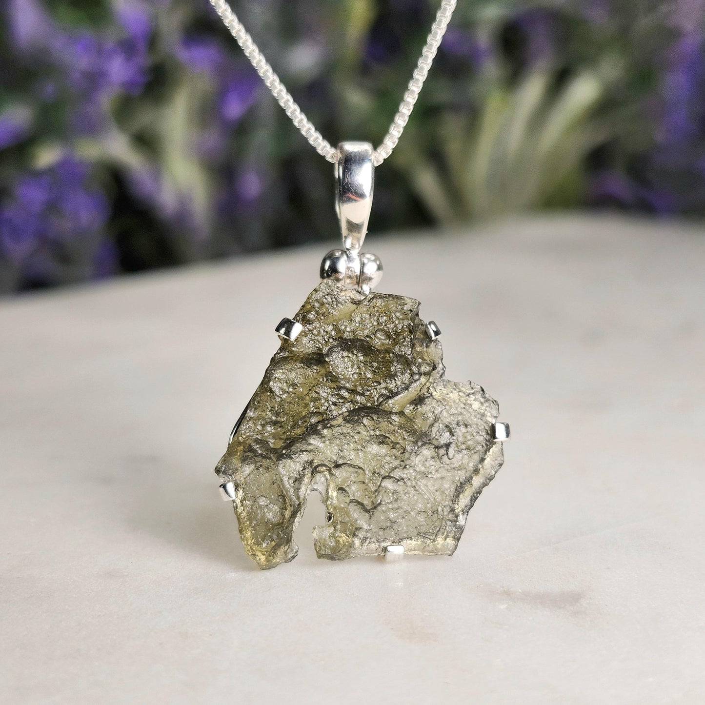 Moldavite Pendant