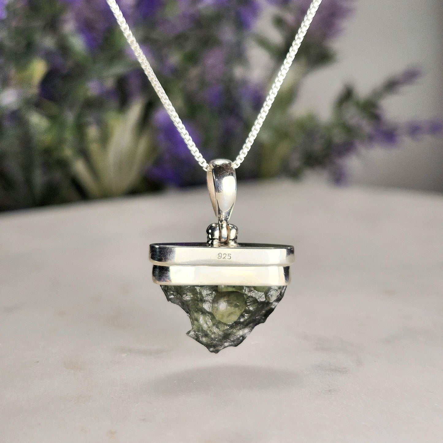 Moldavite Pendant