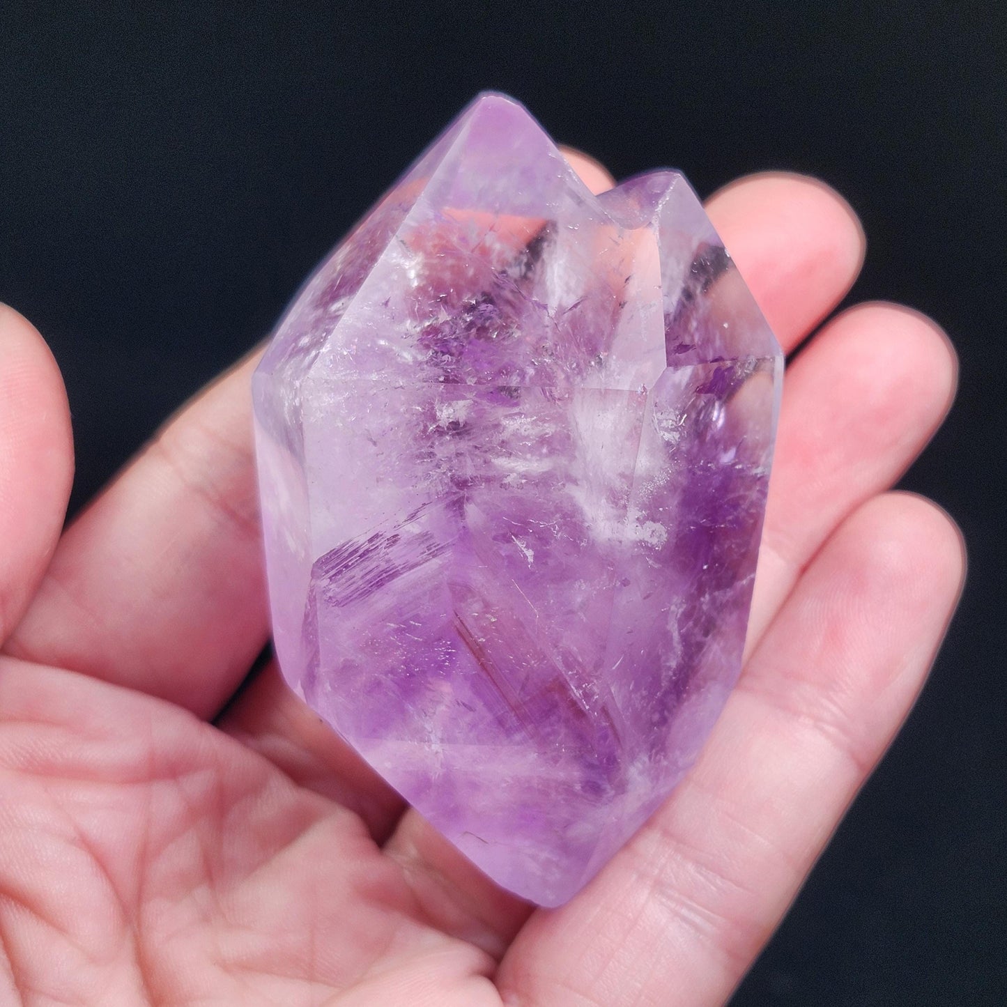 TWINNED Amethyst Crystal