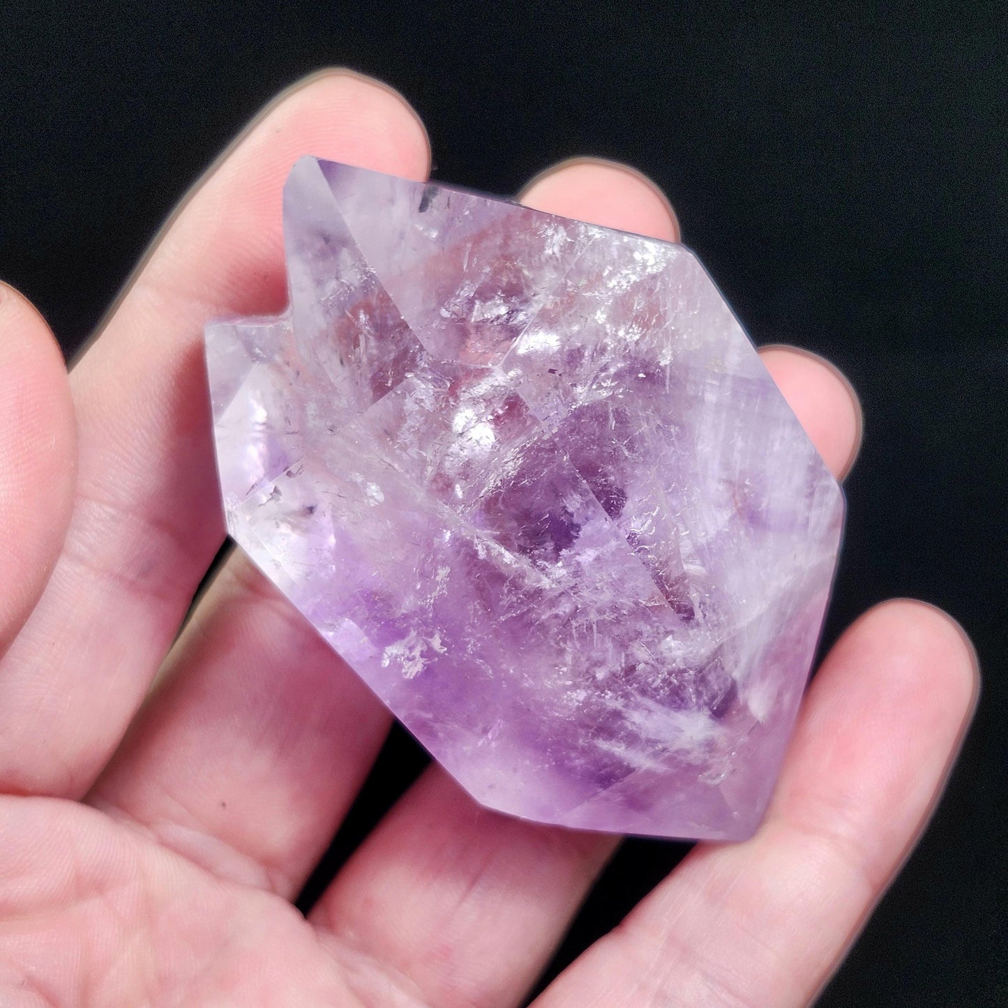 TWINNED Amethyst Crystal