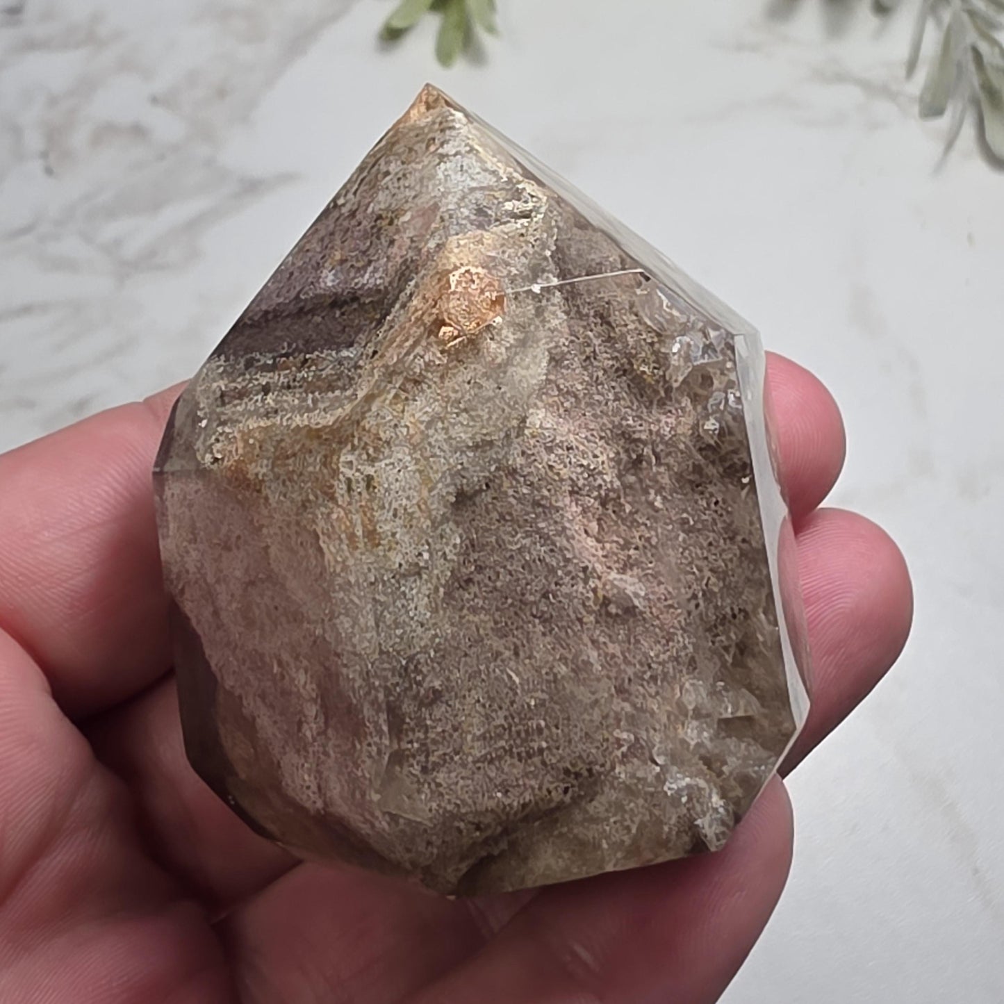Thousand Layer Lodolite Crystal