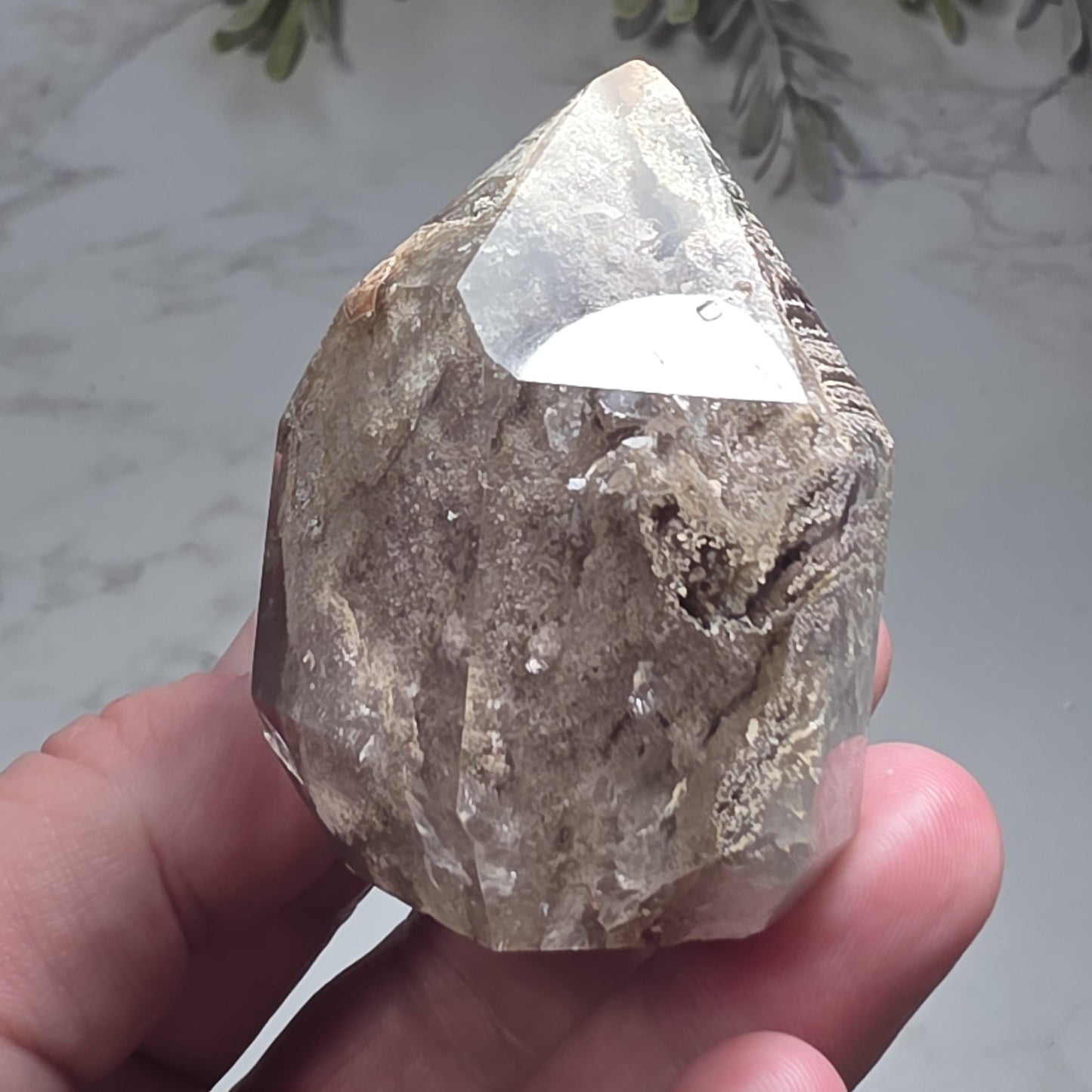 Thousand Layer Lodolite Crystal