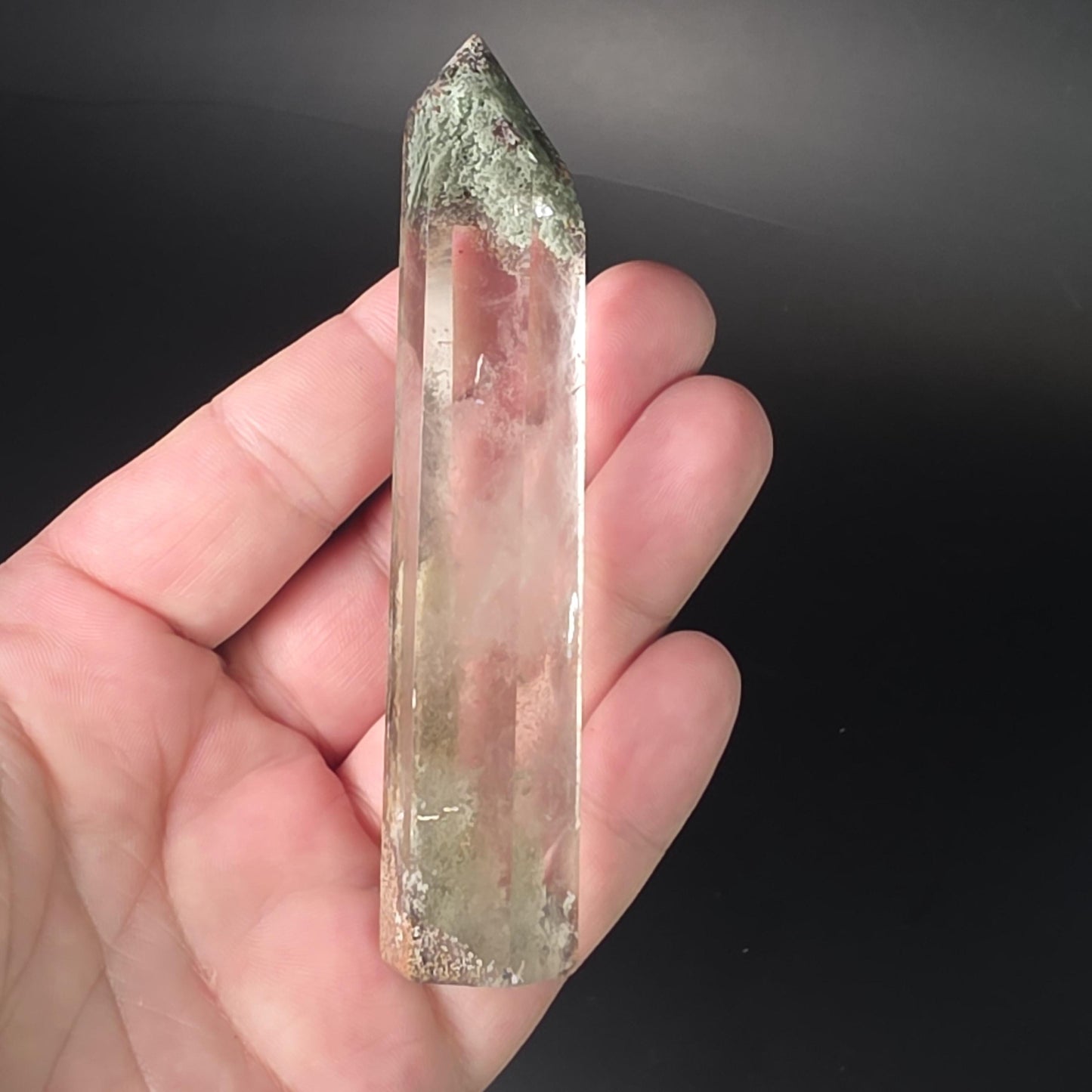 Polished Garden Quartz Crystal