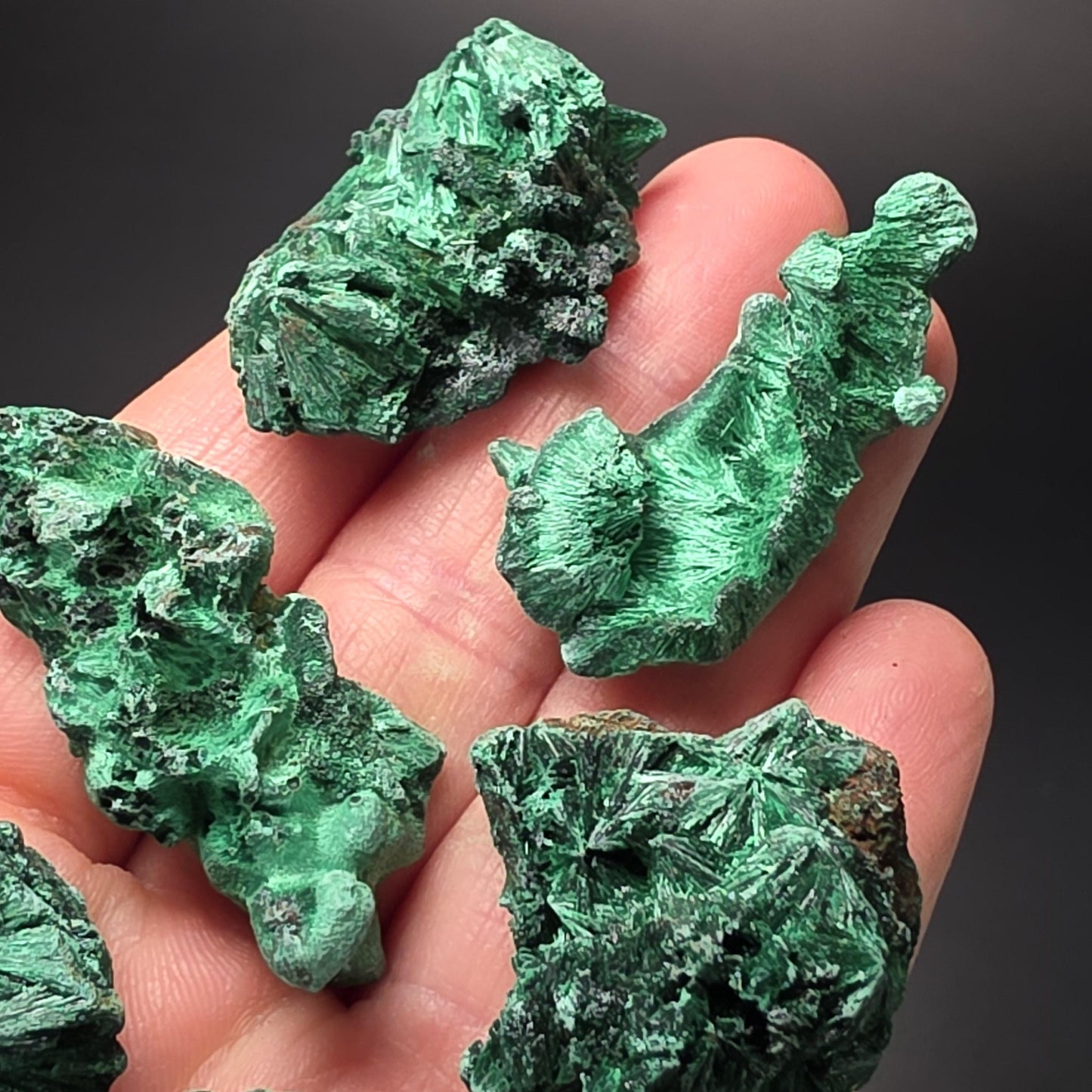 Fibrous Malachite