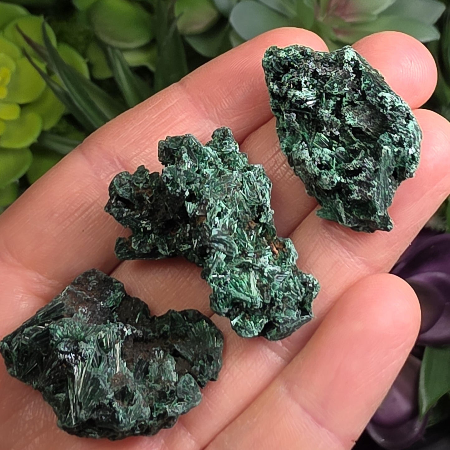 Fibrous Malachite