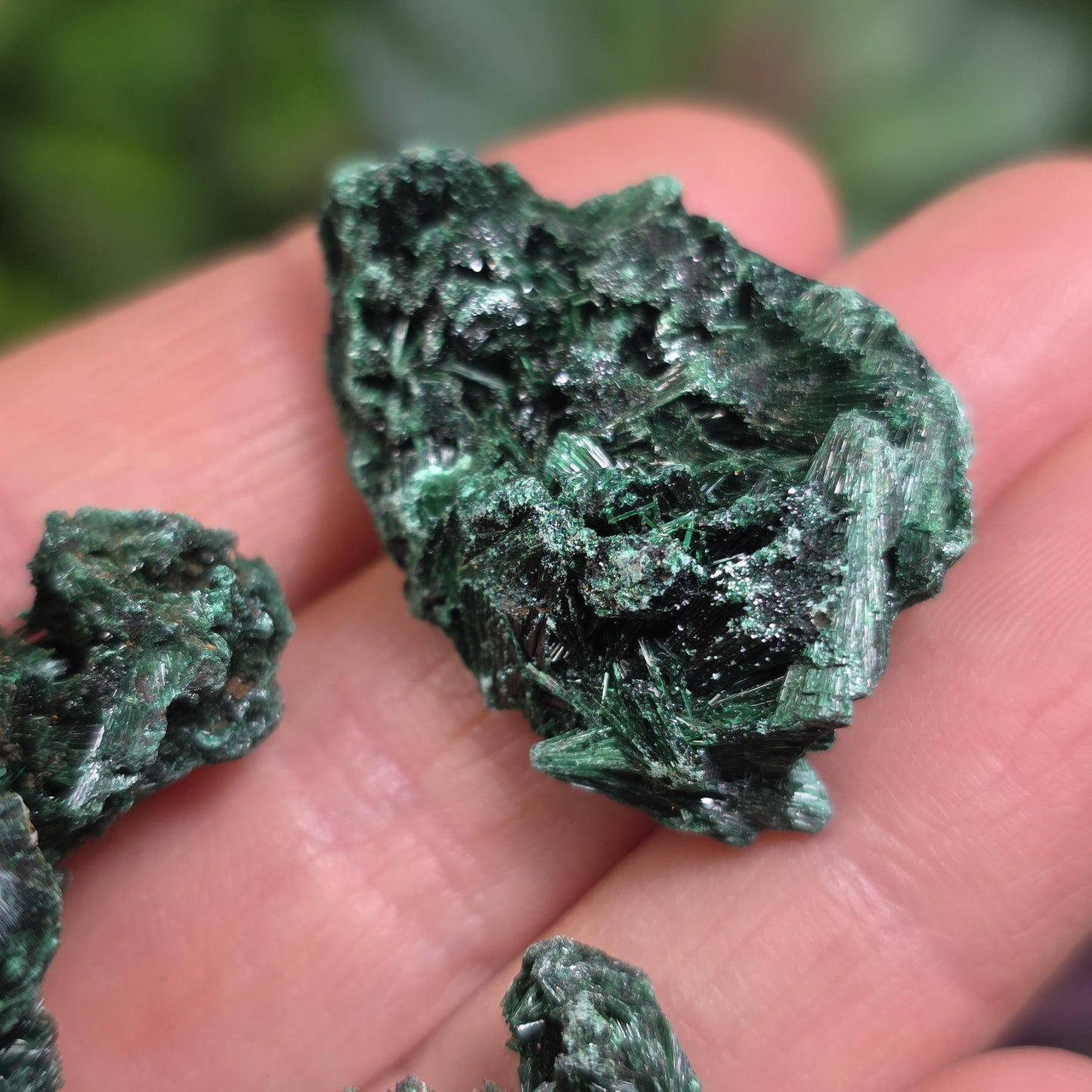 Fibrous Malachite