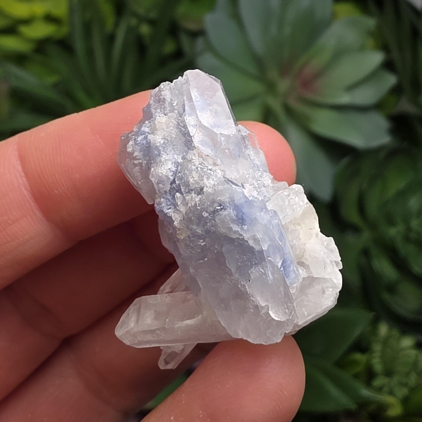 Fibrous Periwinkle Dumortierite Crystal
