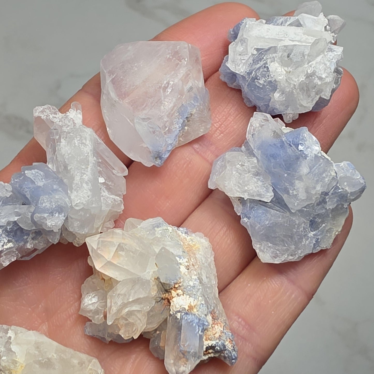 Fibrous Periwinkle Dumortierite Crystal