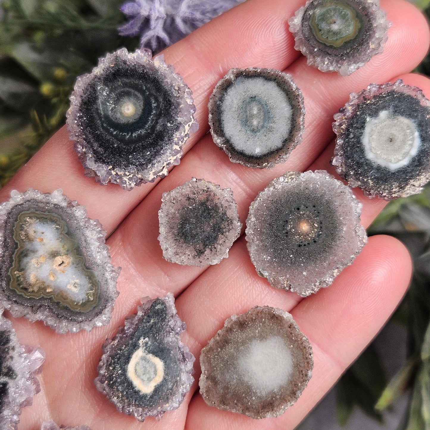 Stalactite Crystal Slice