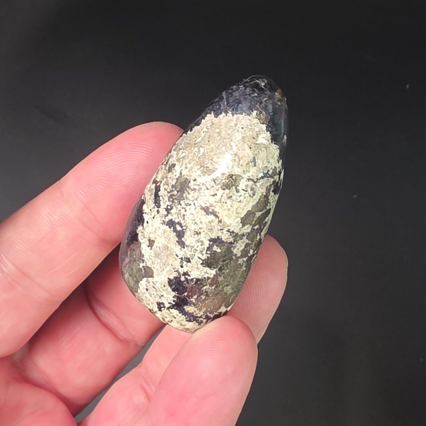 Covellite Crystal Carving