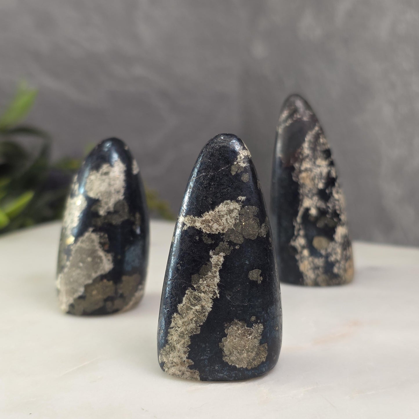Covellite Crystal Carving