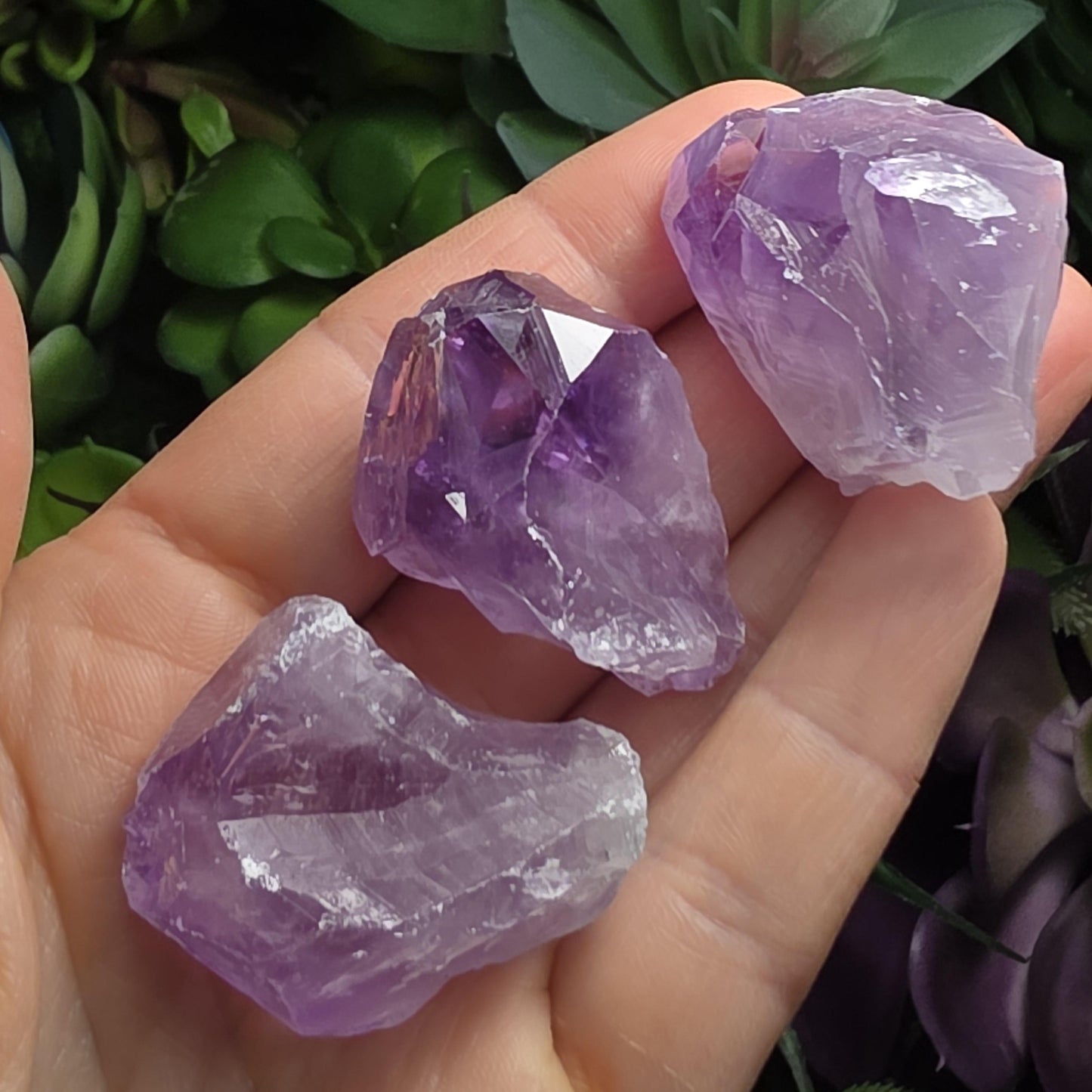 Raw Violet Amethyst Crystal