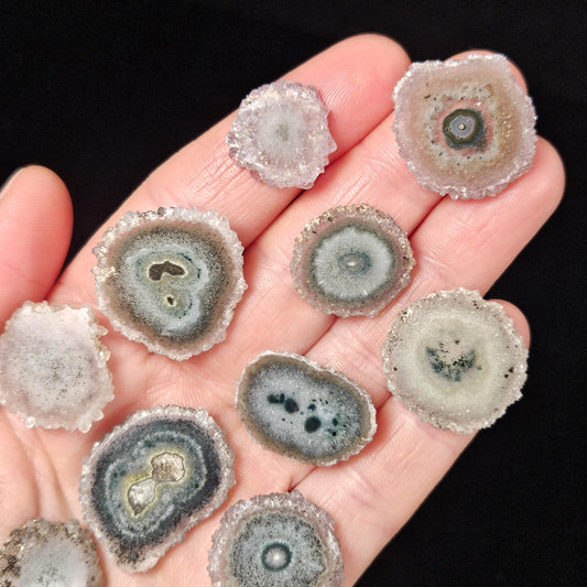 Stalactite Crystal Slice