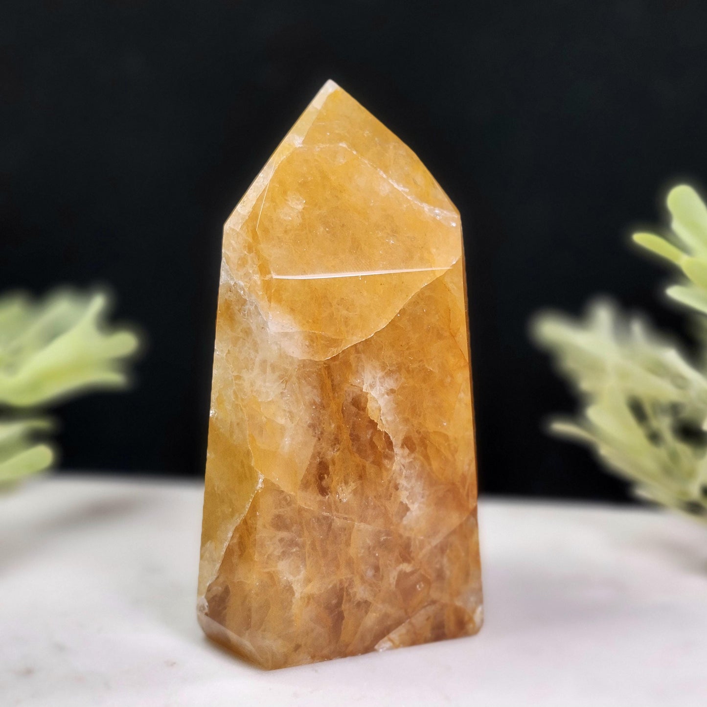 Golden Healer Quartz Tower