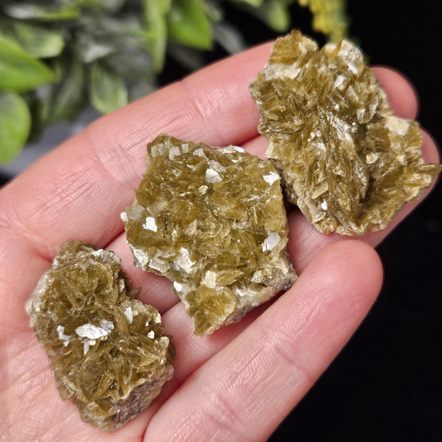 Golden Siderite Crystal