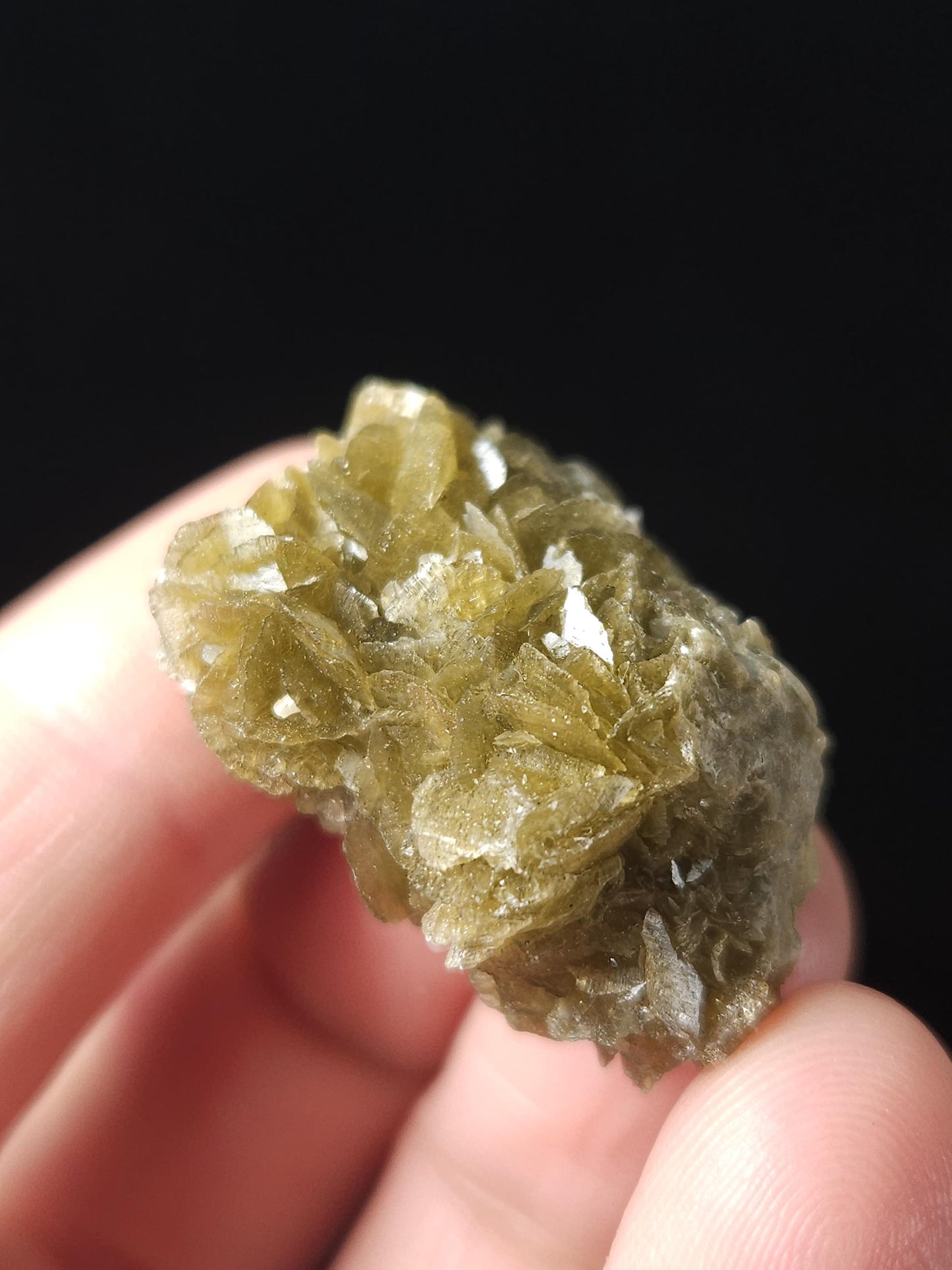 Golden Siderite Crystal