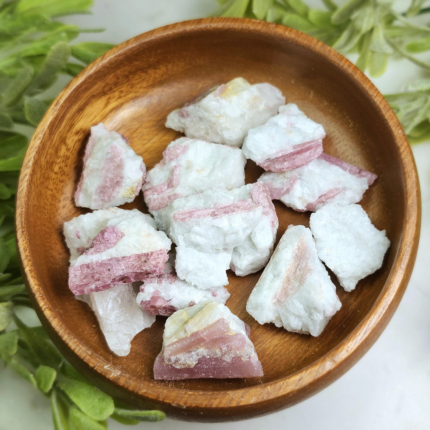 Pink Tourmaline in Quartz