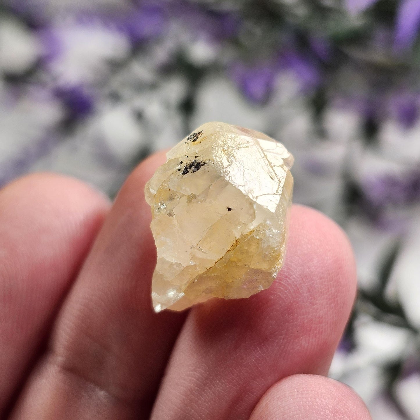 Golden Phenacite Crystal