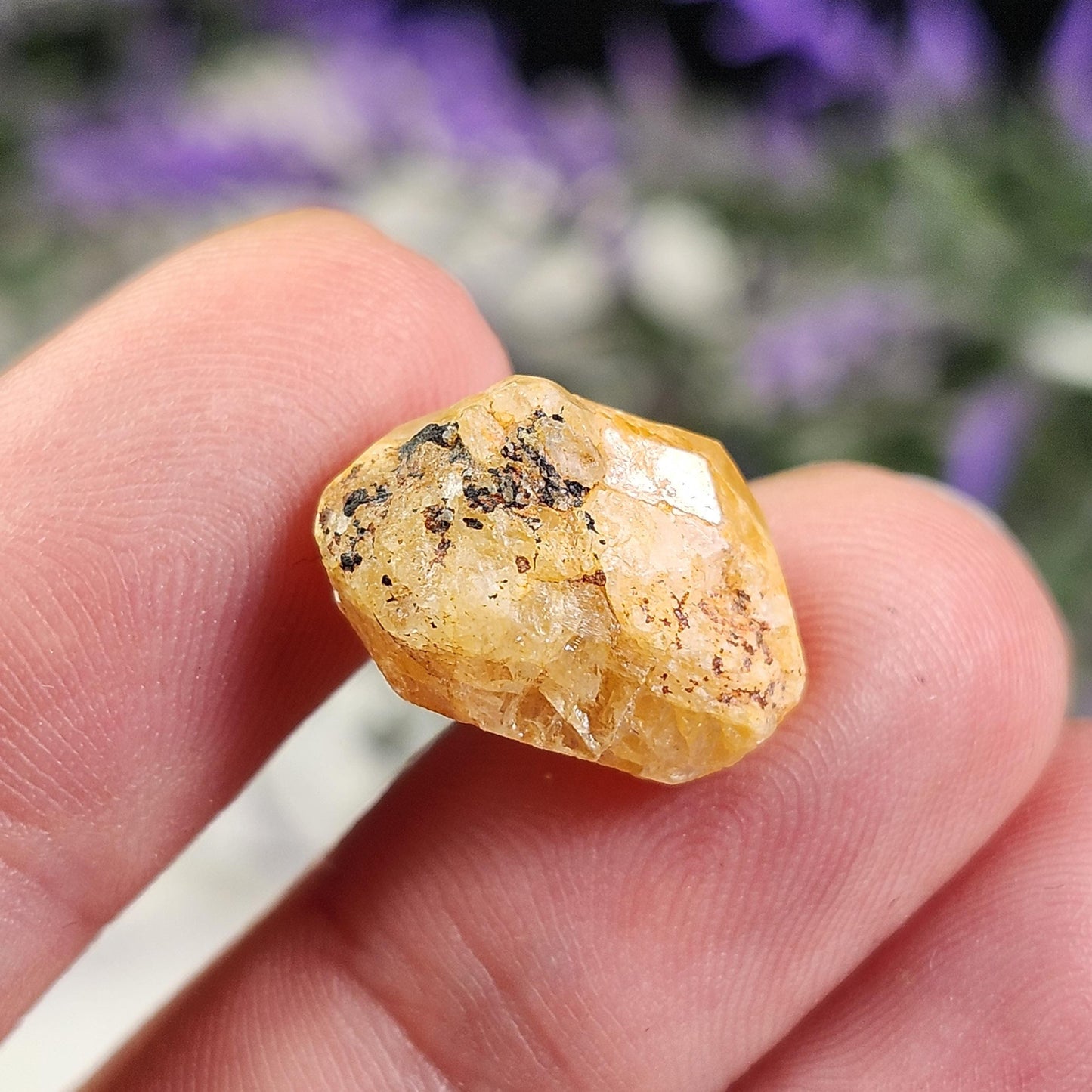 Golden Phenacite Crystal