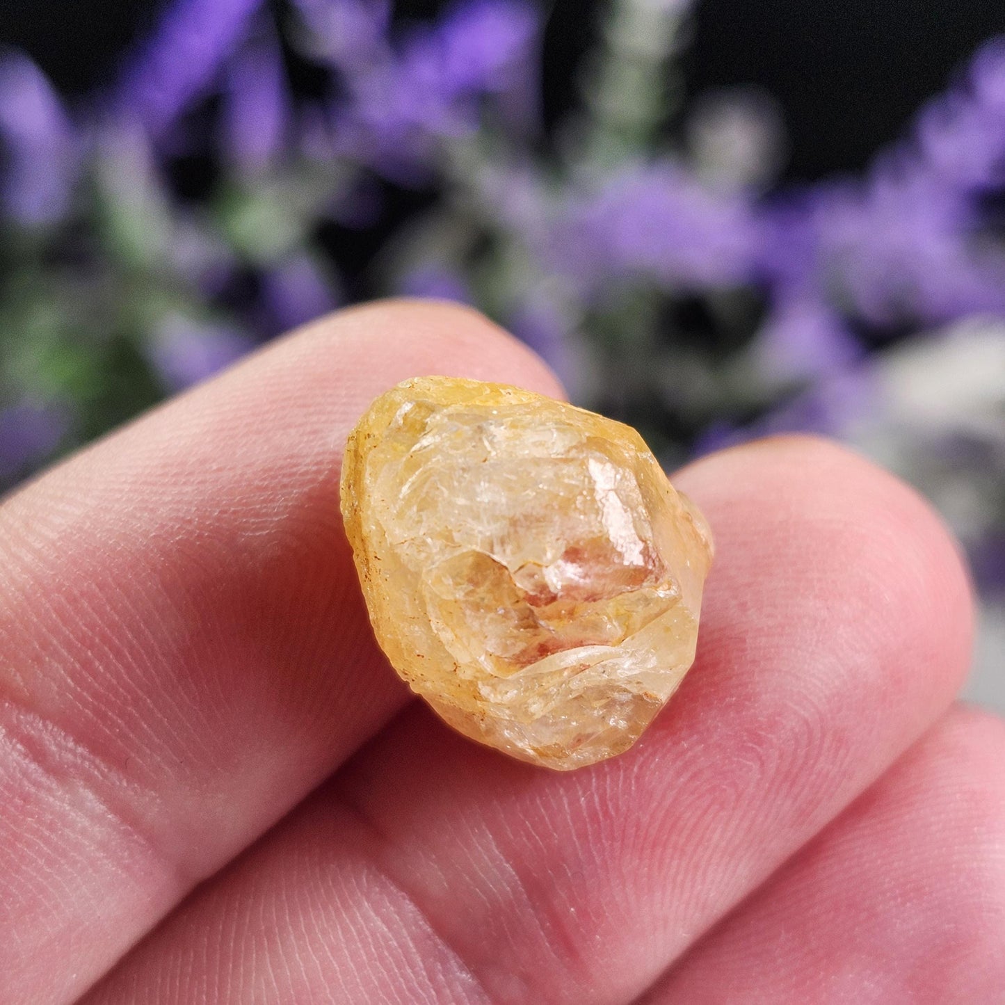 Golden Phenacite Crystal