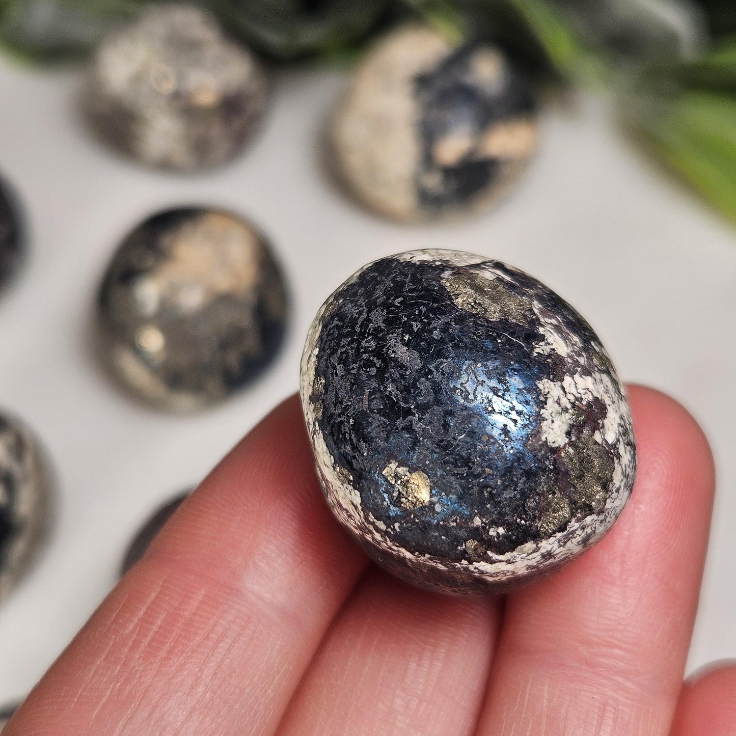 Covellite & Pyrite Specimen