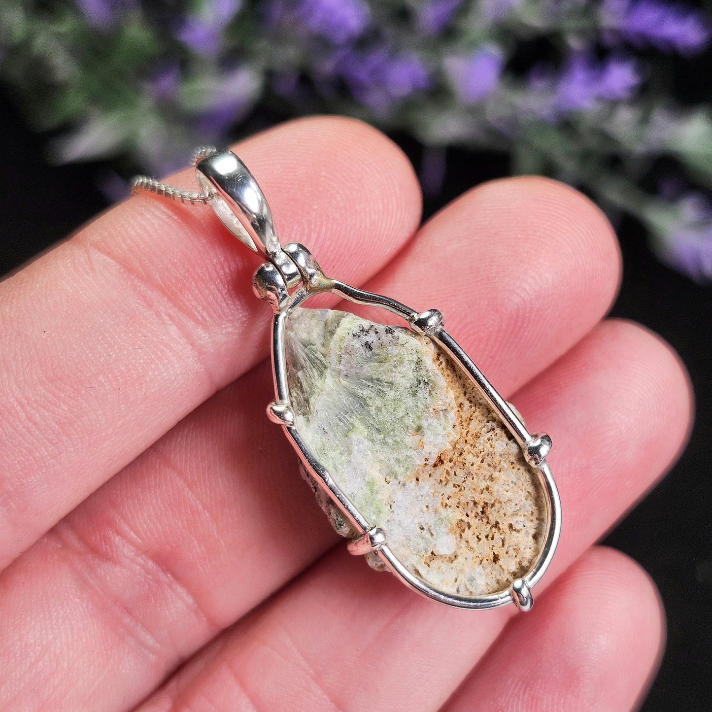 Wavellite Pendant