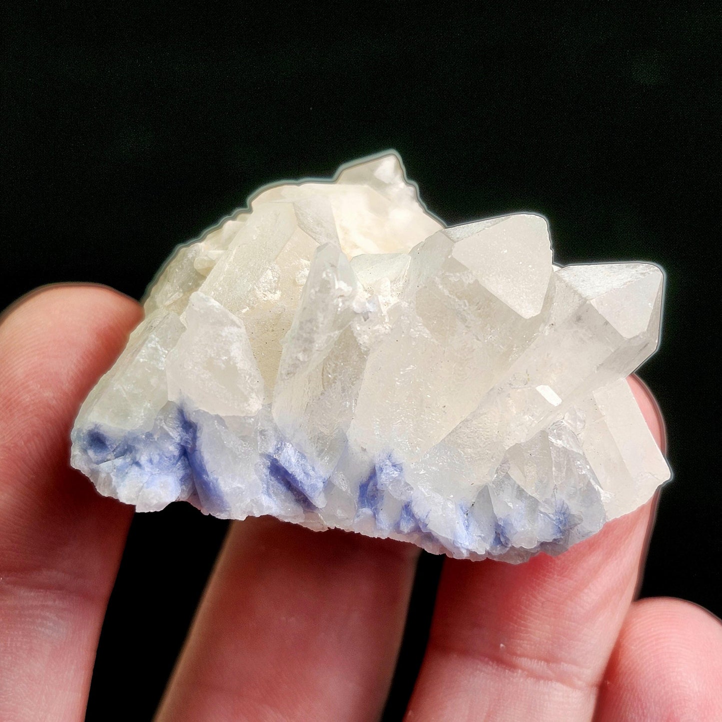 Fibrous Periwinkle Dumortierite Crystal