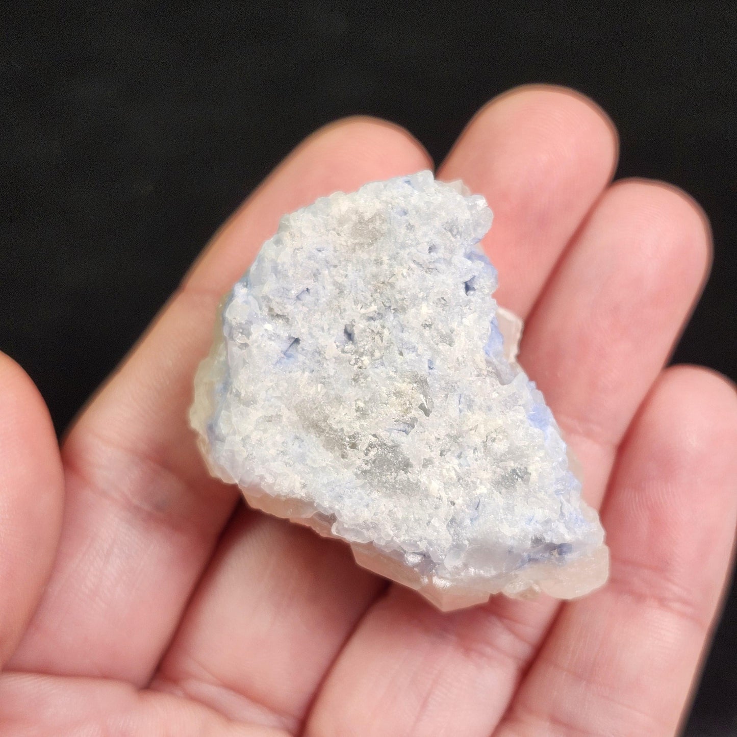 Fibrous Periwinkle Dumortierite Crystal