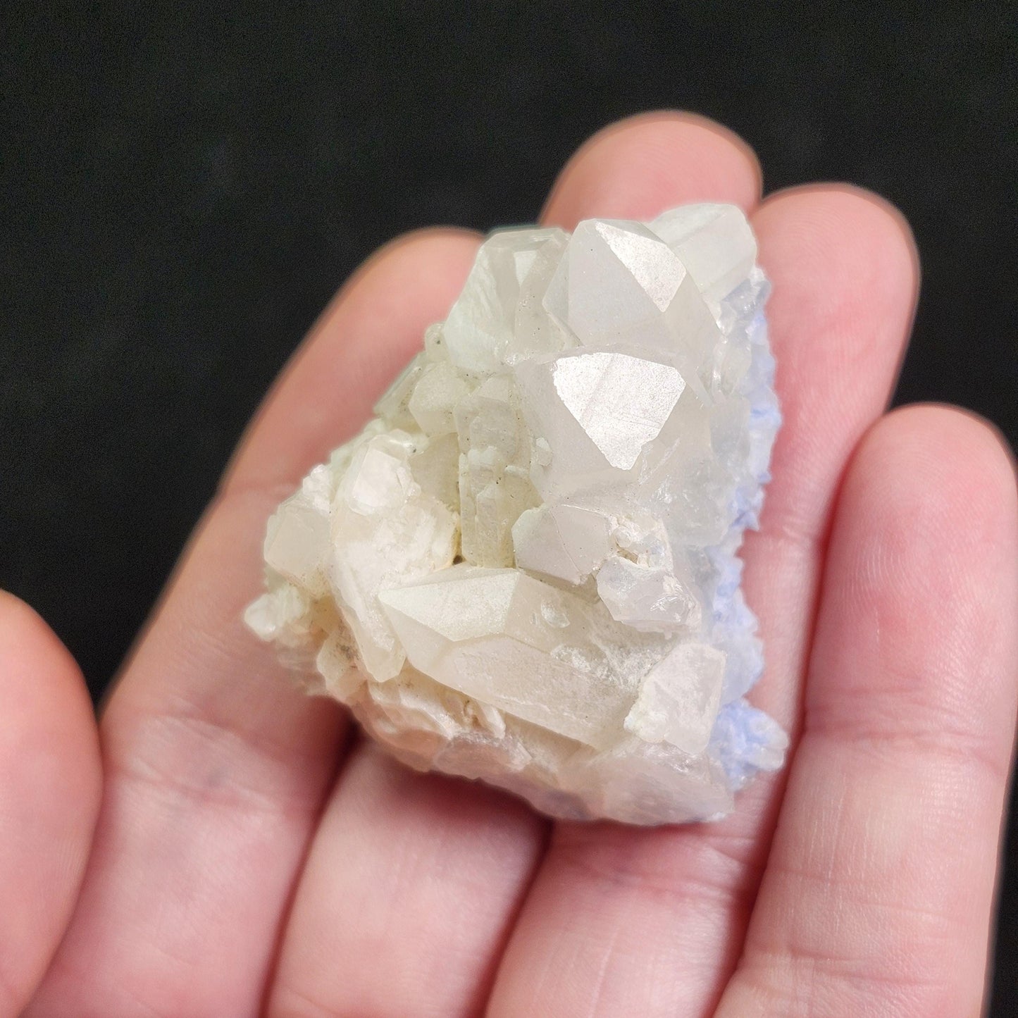 Fibrous Periwinkle Dumortierite Crystal