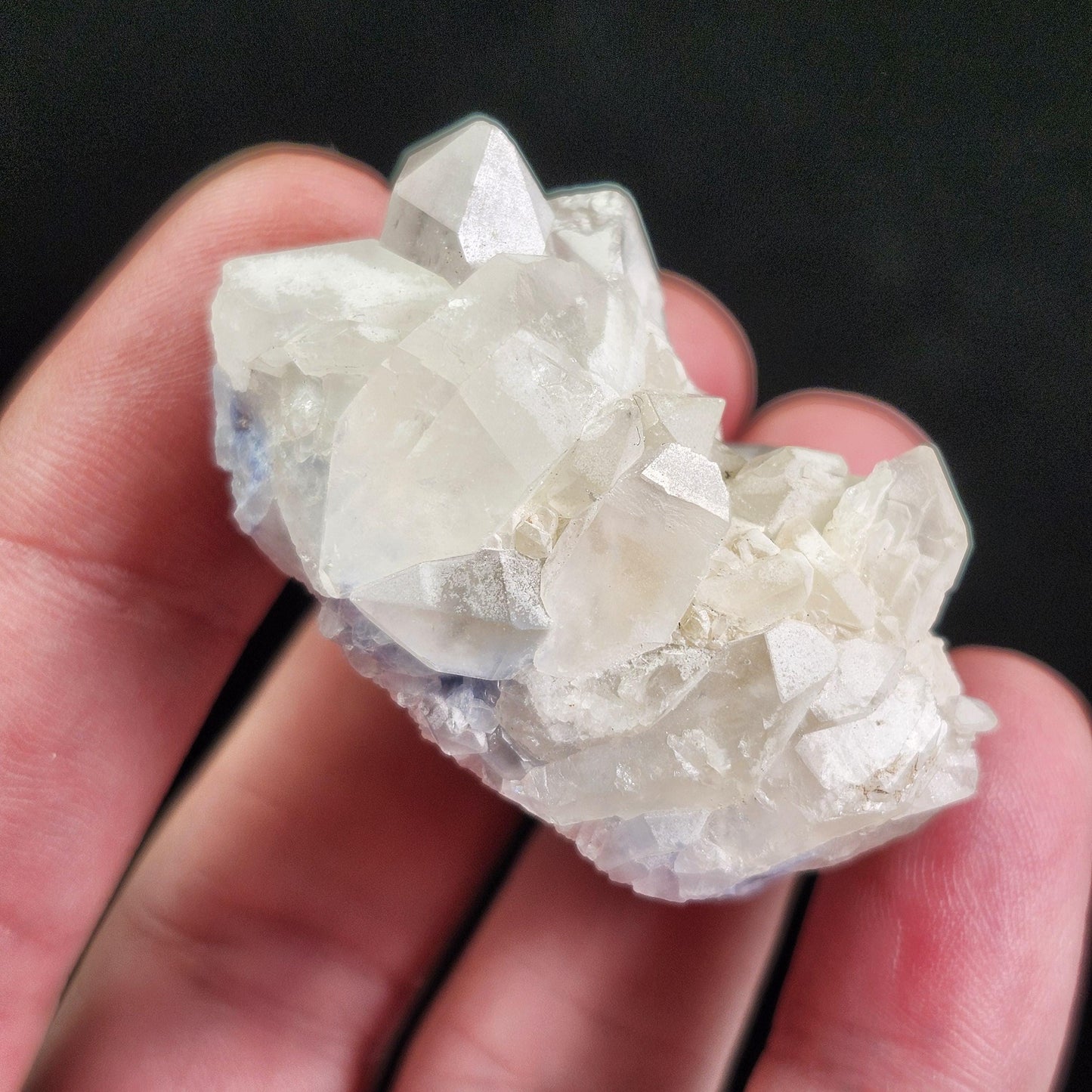 Fibrous Periwinkle Dumortierite Crystal