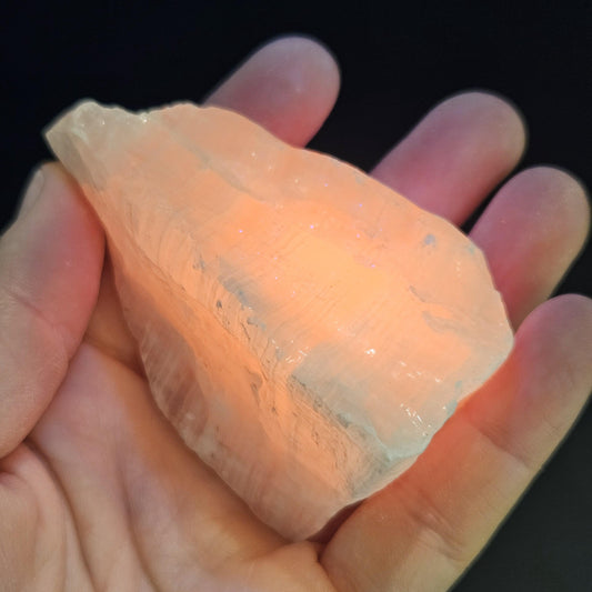 Raw Pink Calcite Crystal