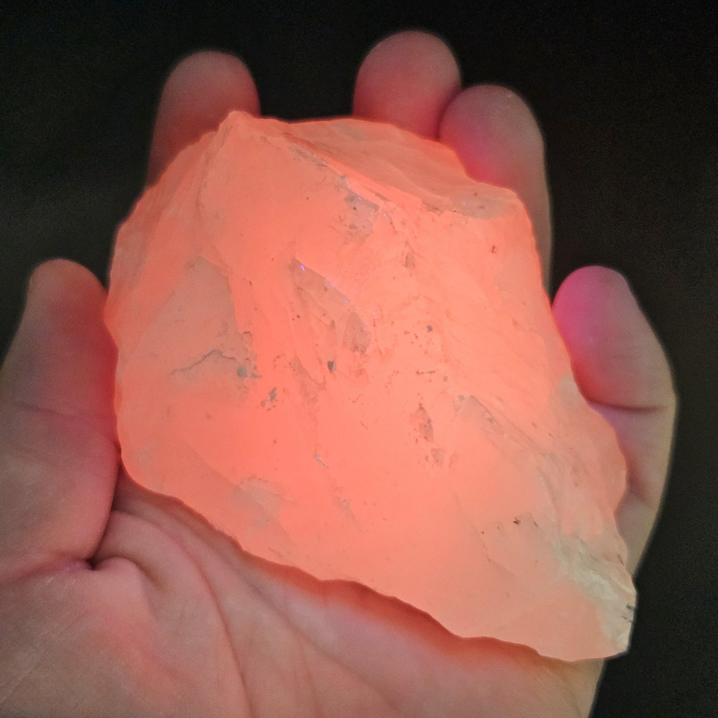 Raw Pink Calcite Crystal