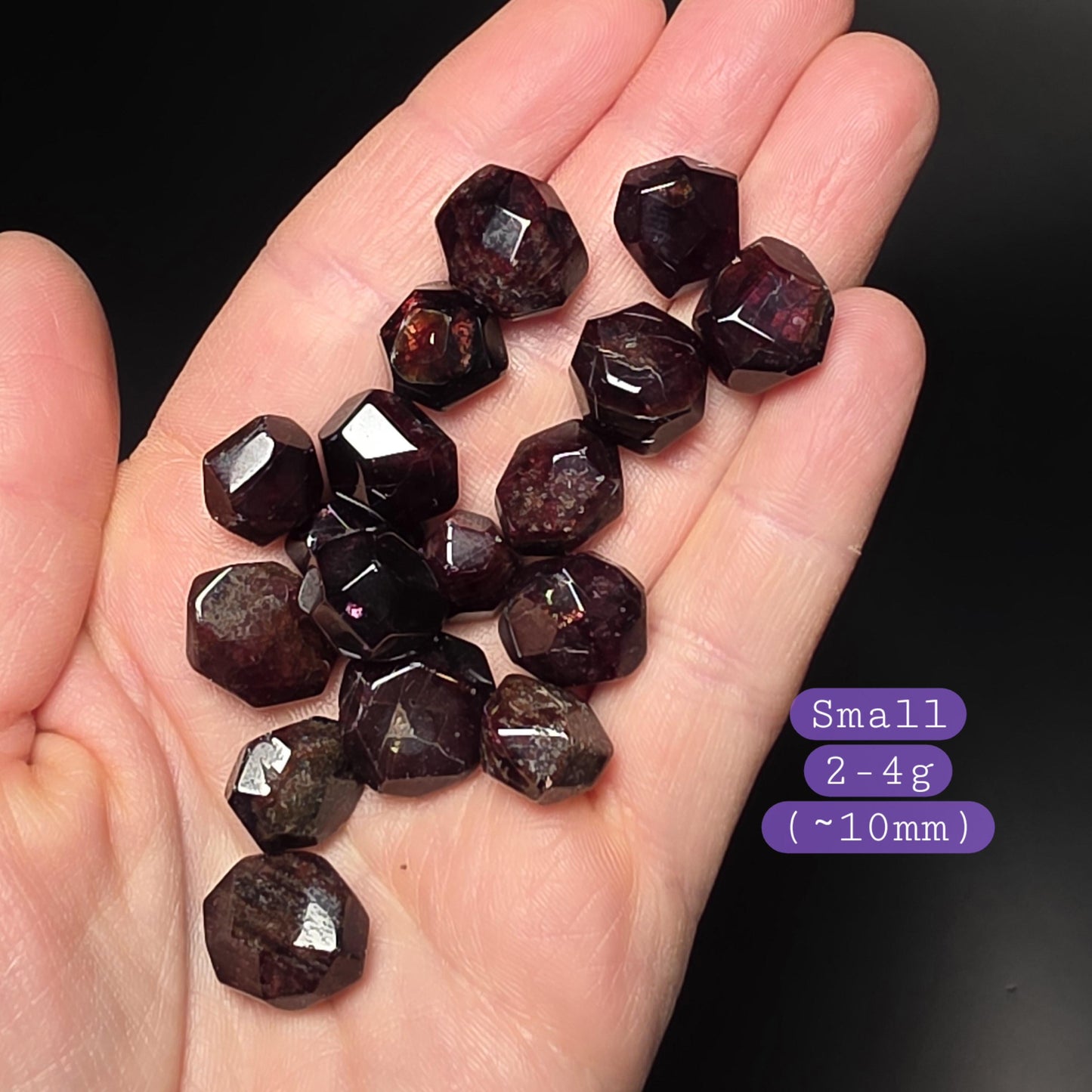 Red Garnet Crystal