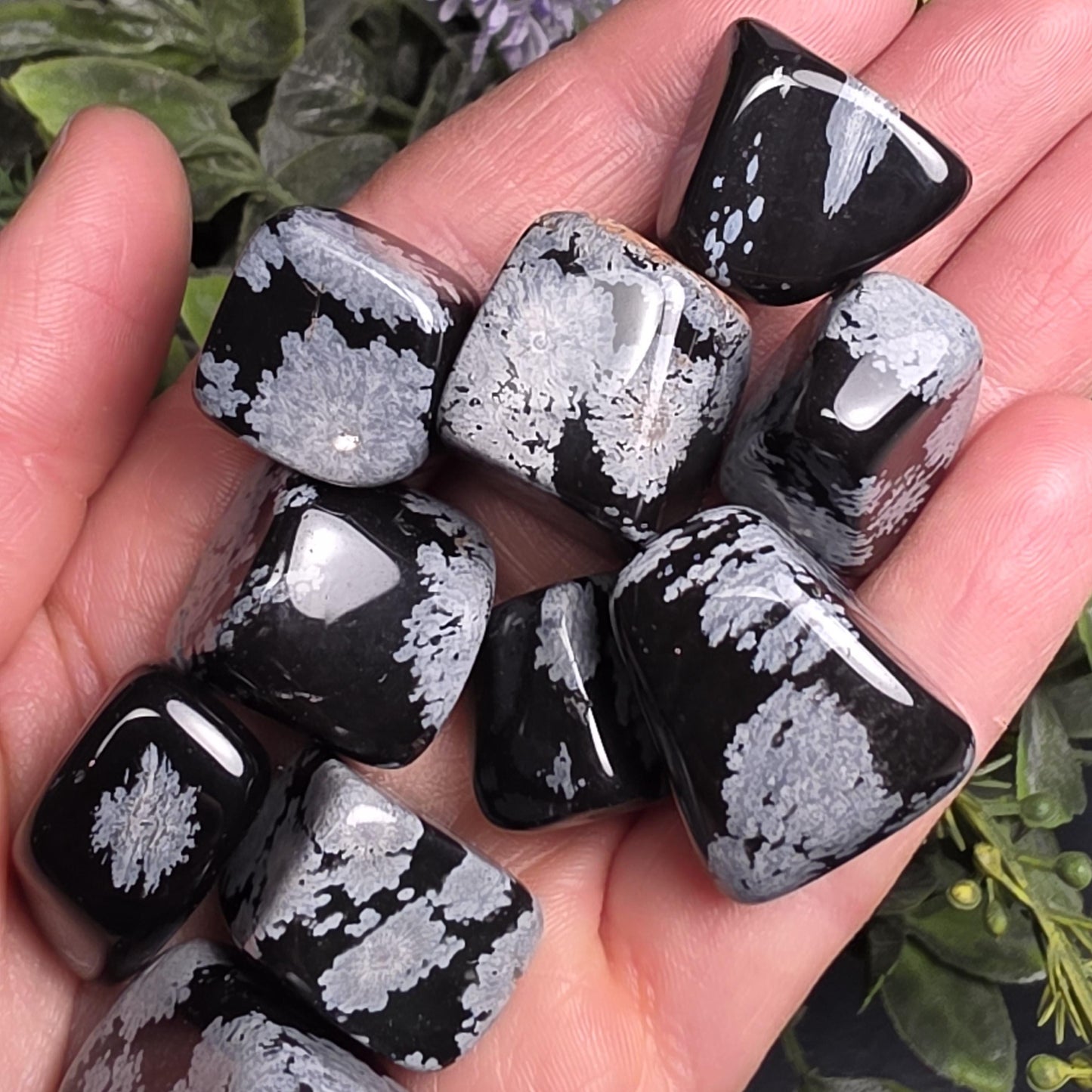 Snowflake Obsidian