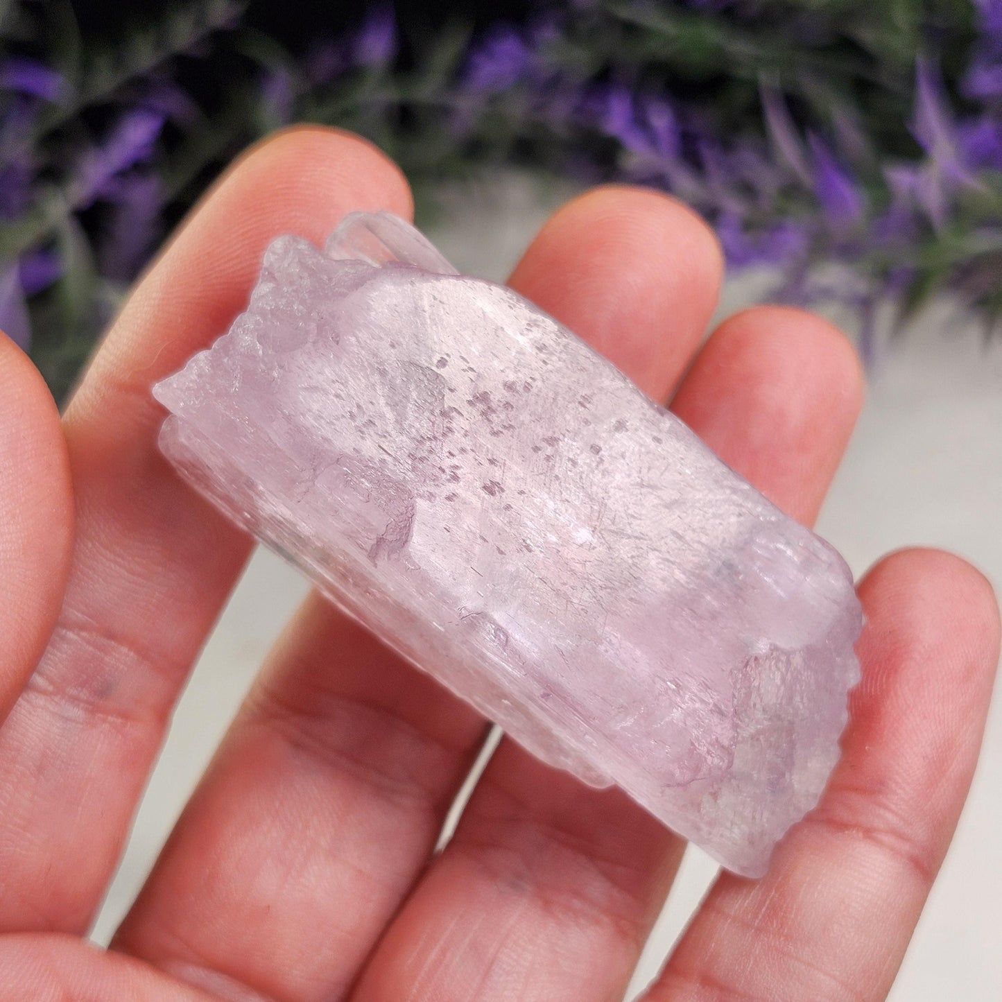 Pink Kunzite Crystal