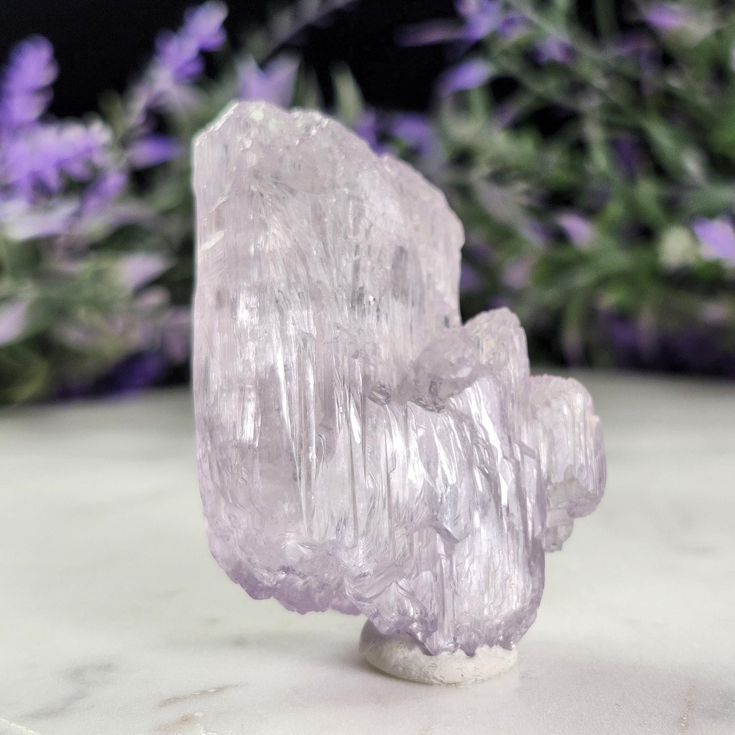 Terminated Kunzite Crystal