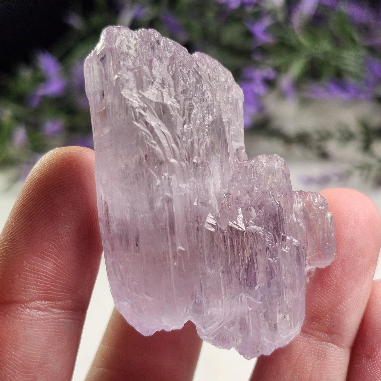 Terminated Kunzite Crystal
