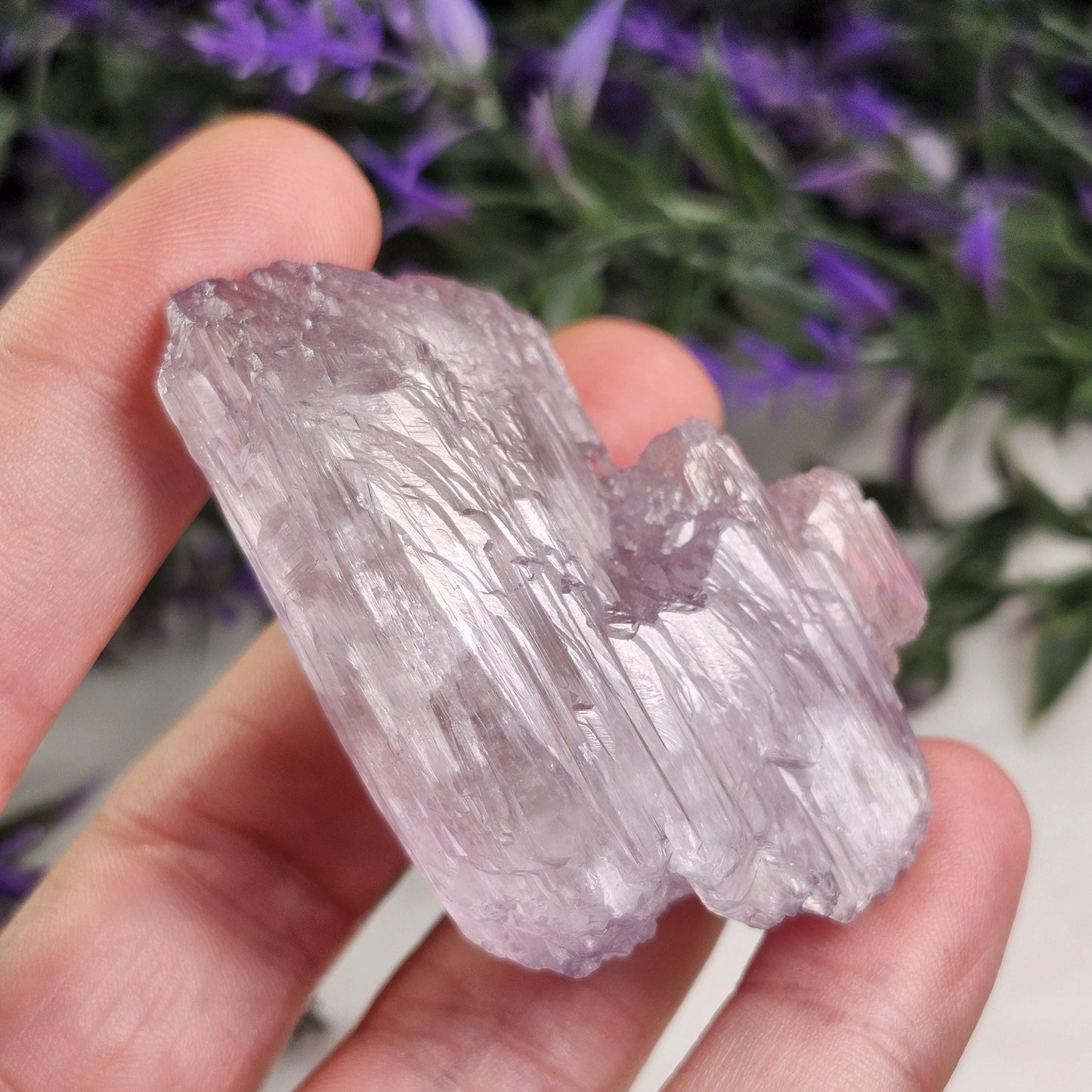 Terminated Kunzite Crystal