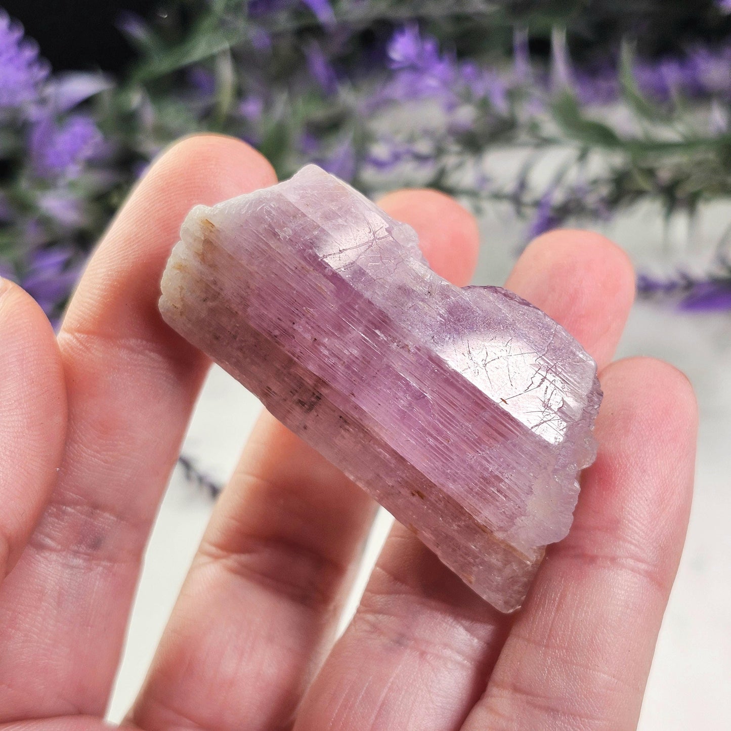 Pink Kunzite Crystal