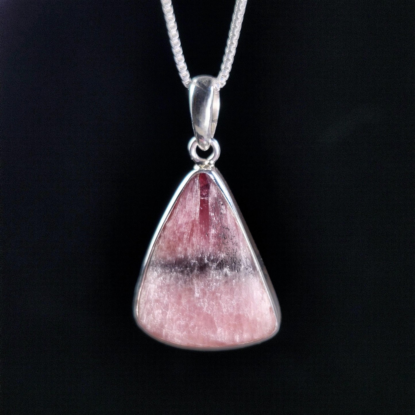 Mushroom Tourmaline Pendant