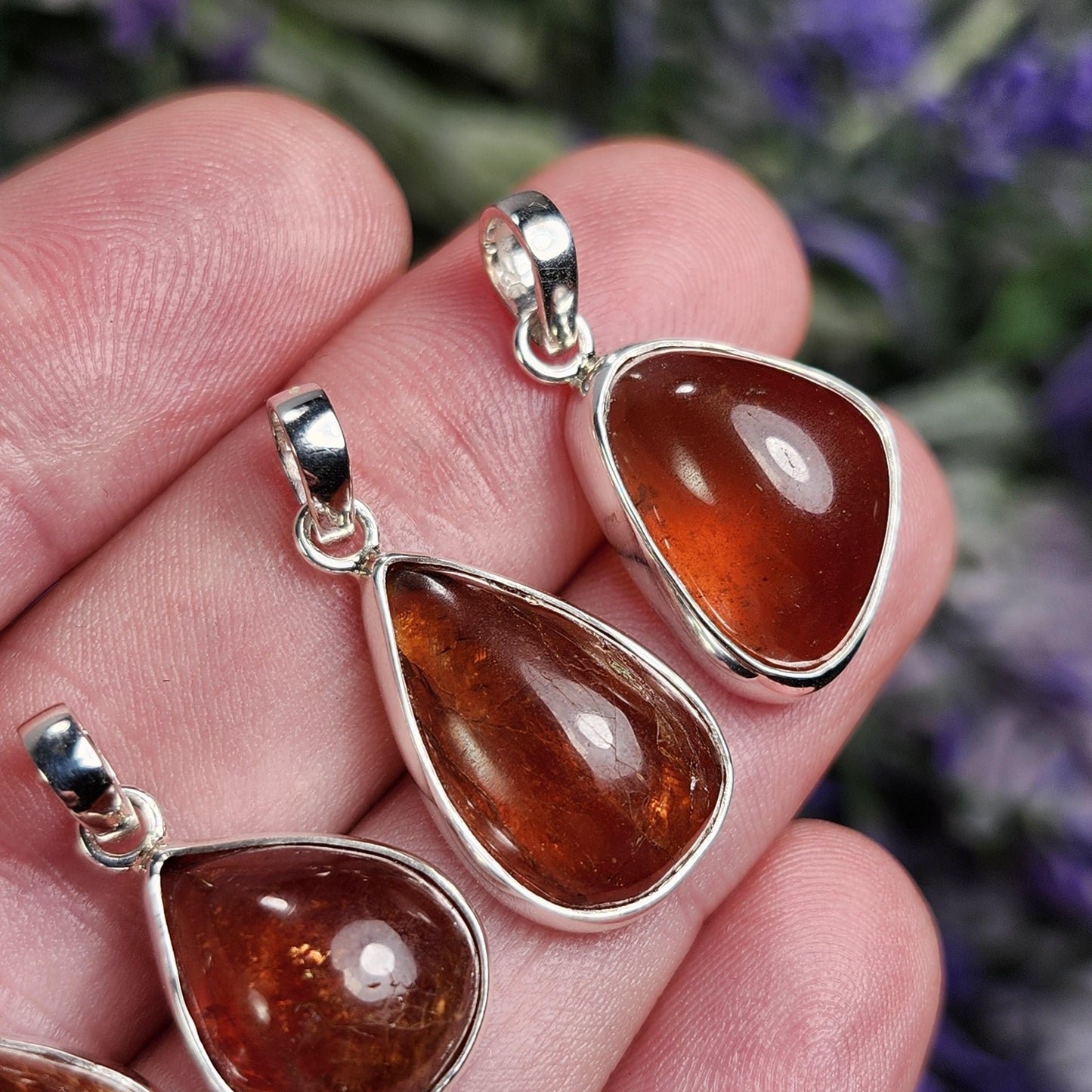 Spessartine Garnet Pendant