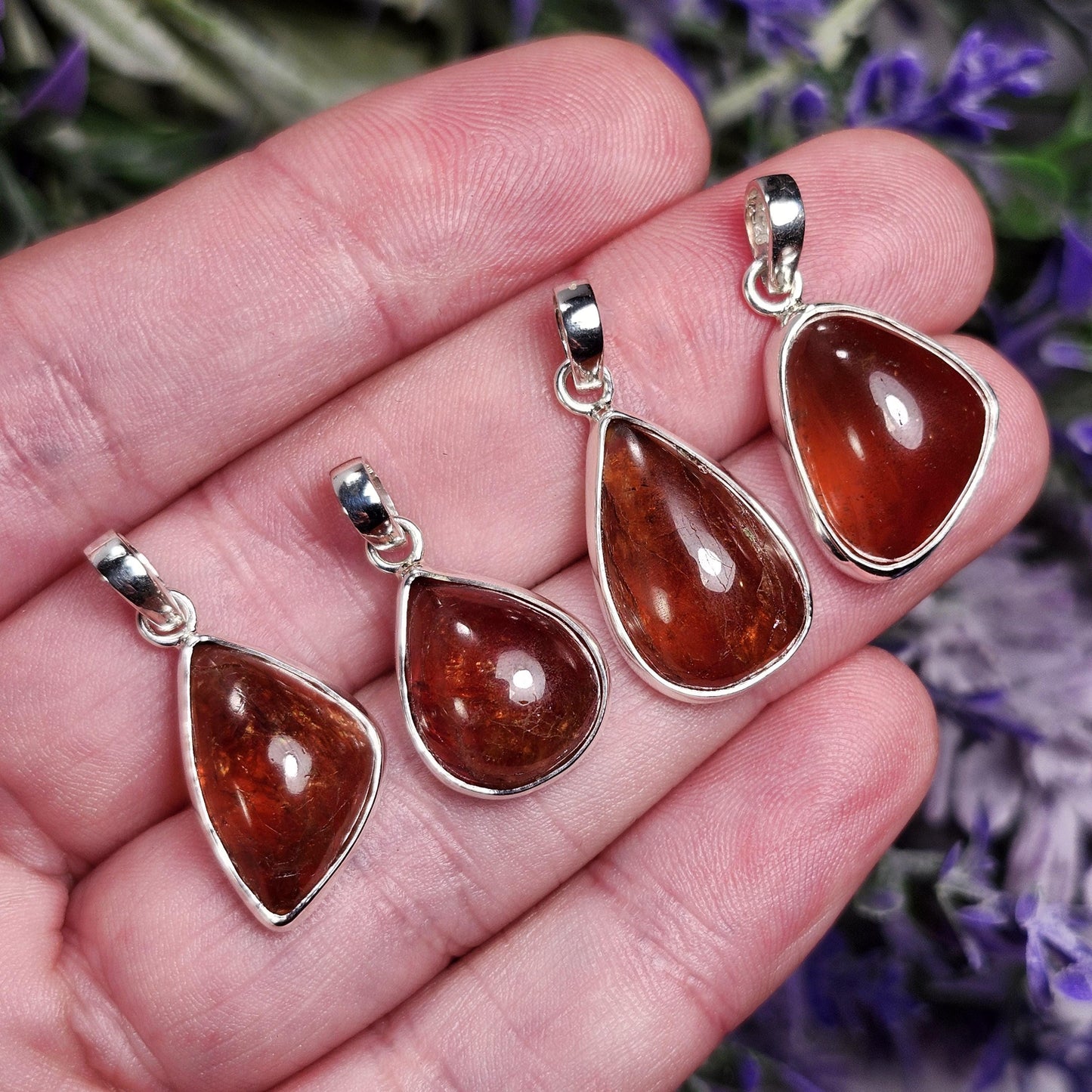 Spessartine Garnet Pendant
