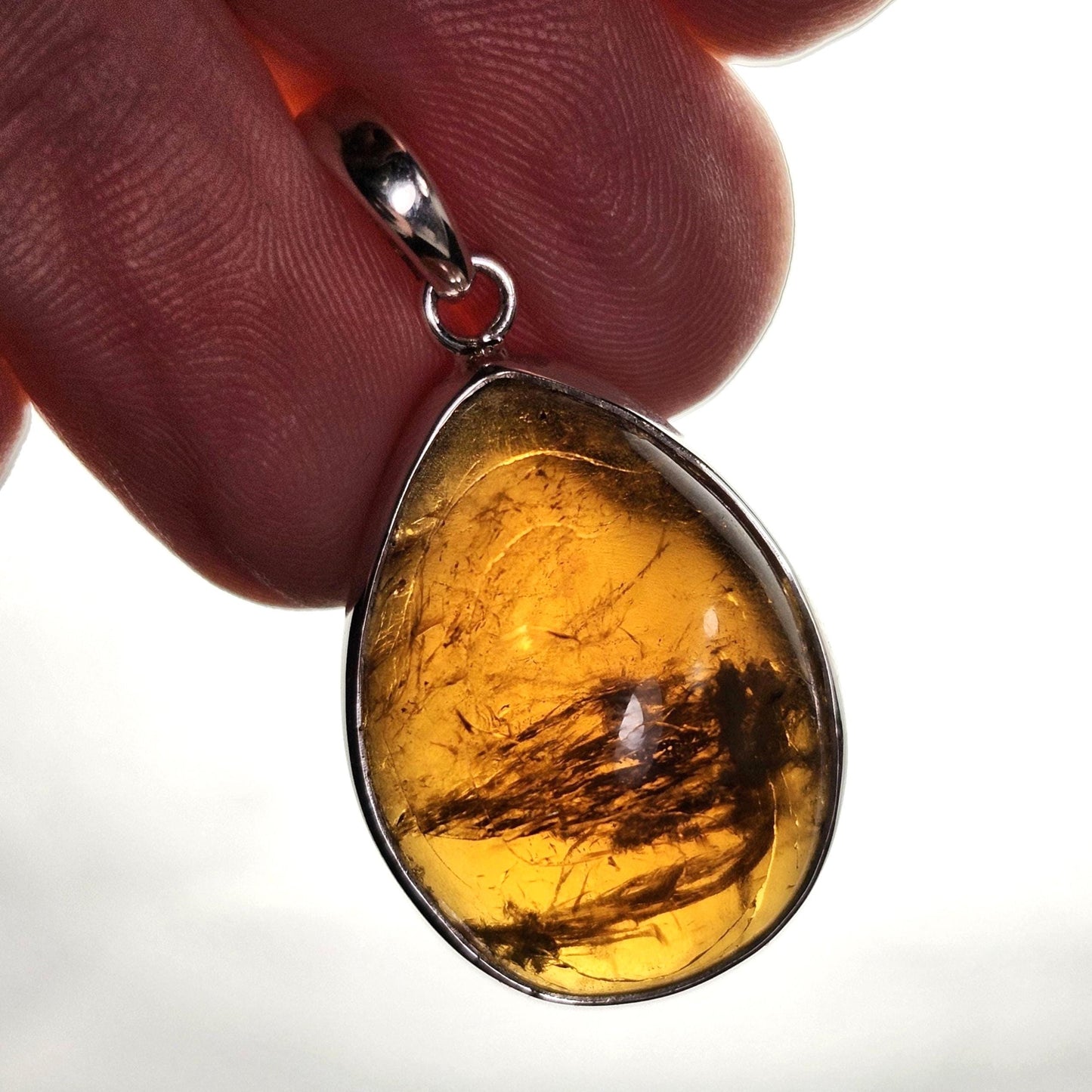 Spessartine Garnet Pendant