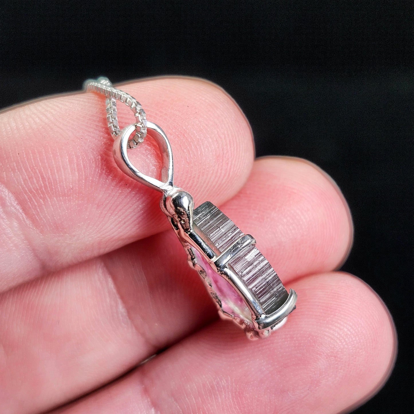 Watermelon Tourmaline Pendant