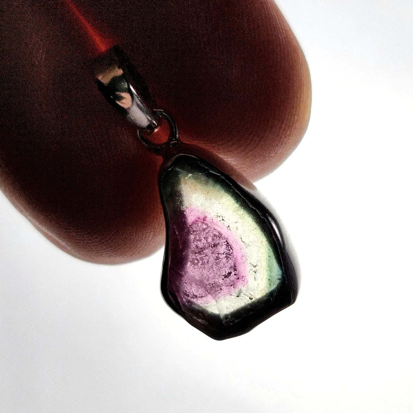Watermelon Tourmaline Pendant